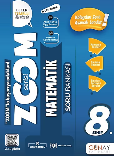 Zoom Matematik Soru Bankası Günay Yayınları